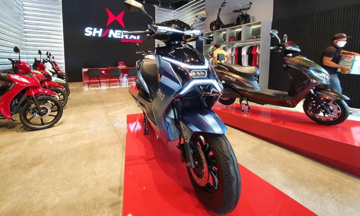 Scooters elétricas da Shineray