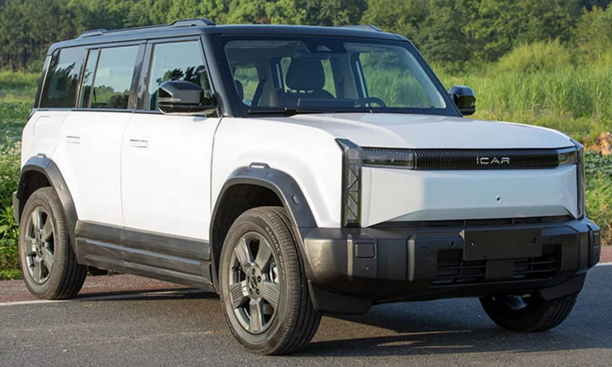 Novo Chery iCar 03 se parece com Land Rover Defender