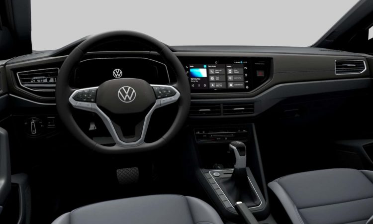 Interior do VW Nivus 2024 [divulgação]