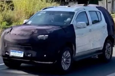 Novas S10 e Trailblazer são flagradas em São Paulo