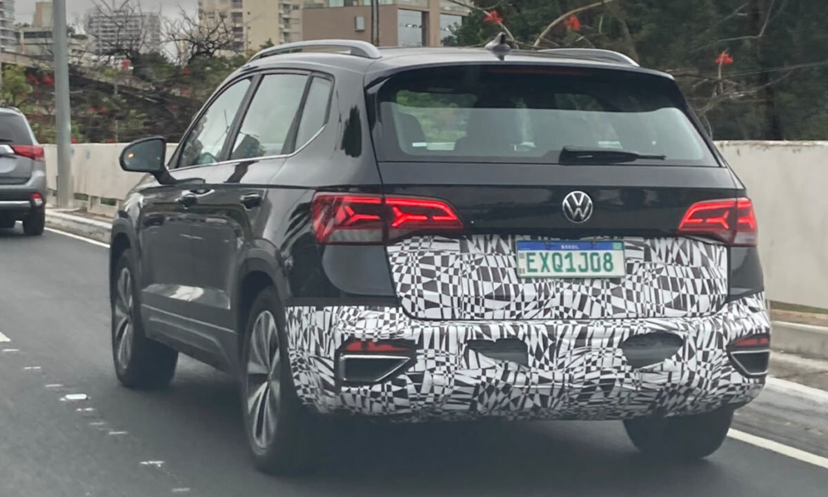 Flagra VW Taos [equipe Auto+]