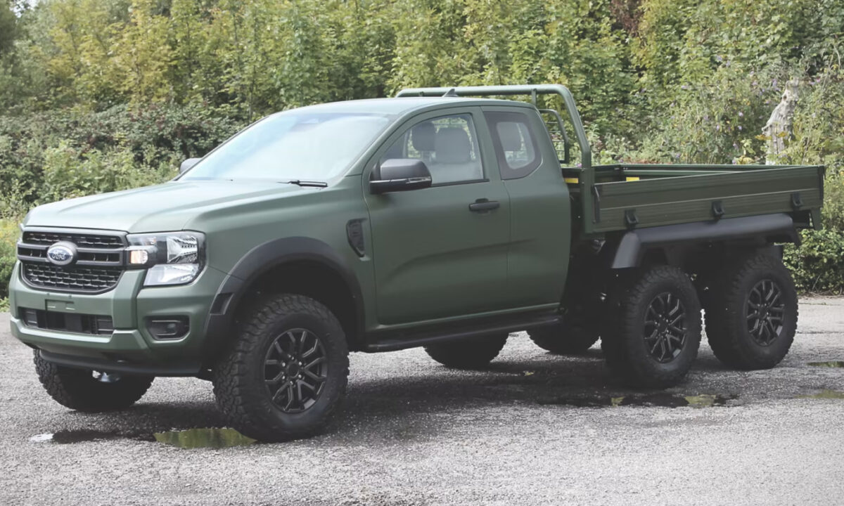 Ford Ranger 6x6 [divulgação]