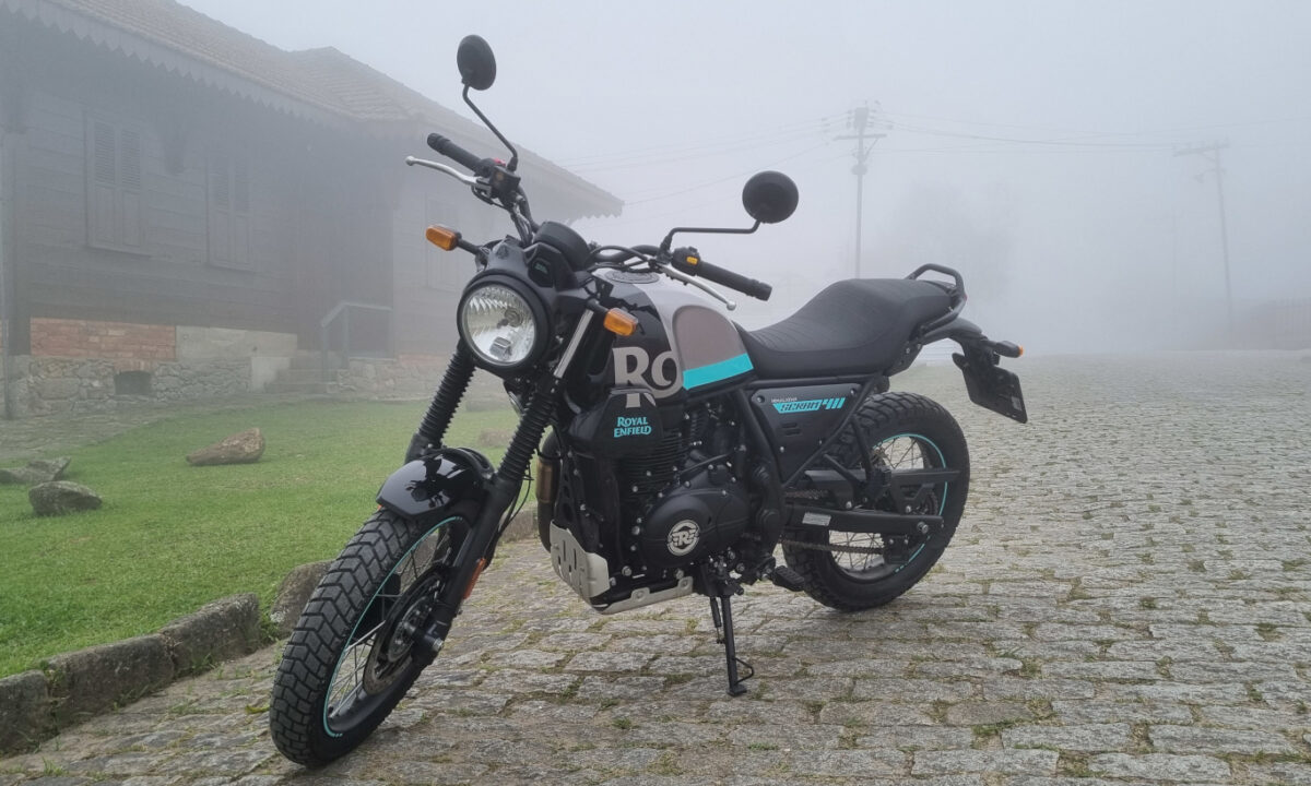 Royal Enfield Scram 411 [Carlos Mattos em colaboração para o Auto+]