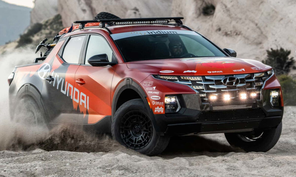 Hyundai Santa Cruz Rebelle Rally [divulgação]