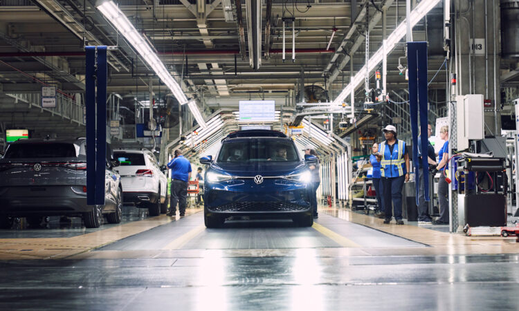 Fábrica da Volkswagen em Chattanooga, EUA [divulgação]