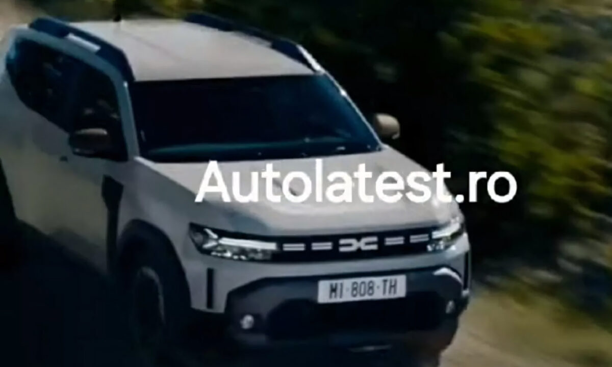 Novo Duster [reprodução/Autolatest.ro]