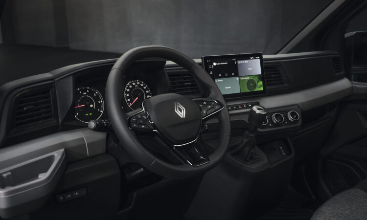 Renault Master interior [divulgação]