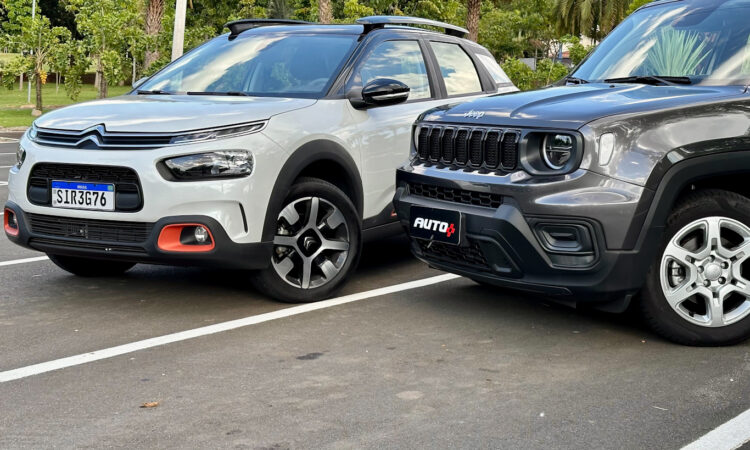 Jeep Renegade Sem Nome vs Citroën C4 Cactus THP [Auto+ / João Brigato] 