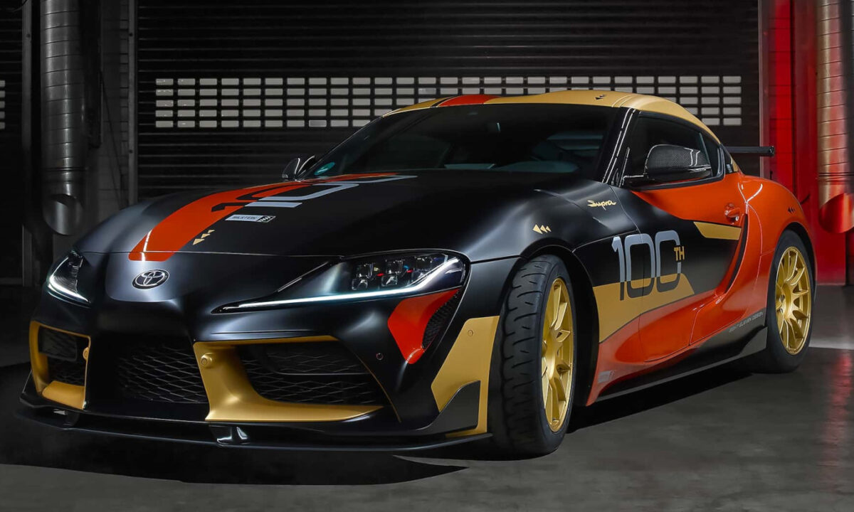 Toyota Supra GT4 100th Edition Tribute [divulgação]