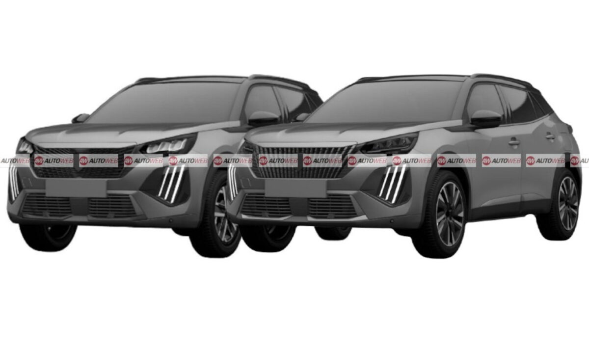 Patente do novo Peugeot 2008 [reprodução/AutoWeb]