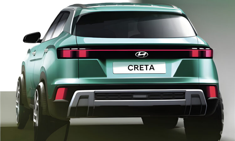 Desenho do novo Hyundai Creta [reprodução]