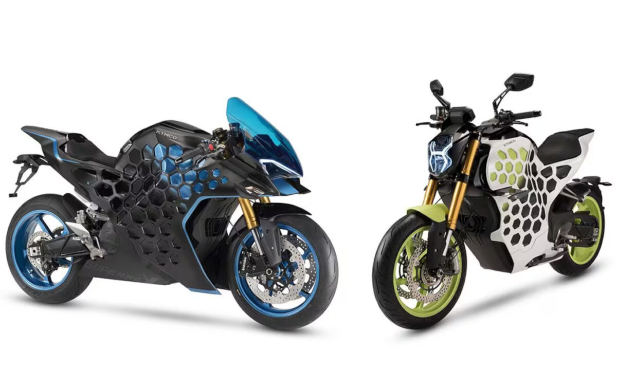 Motos elétricas da Kymco [divulgação]