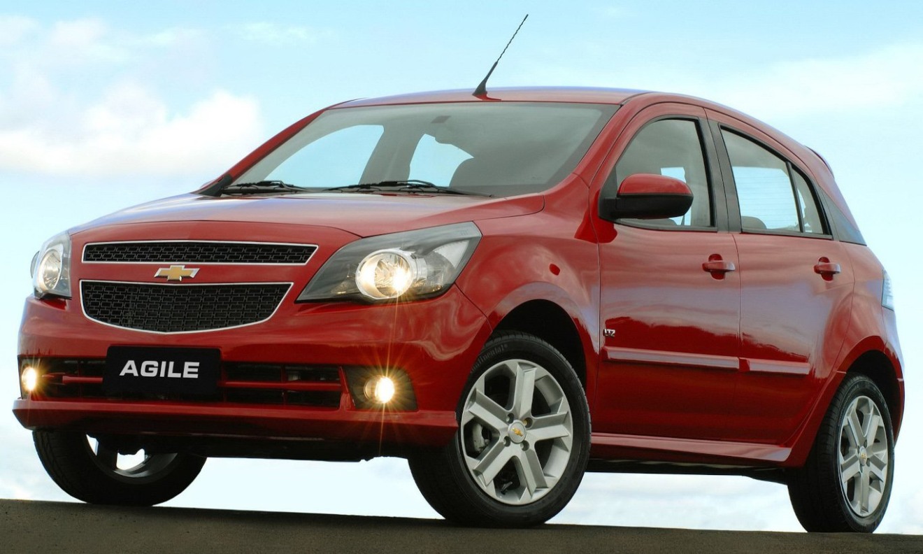 Chevrolet Agile foi um carro que salvou a marca da falência