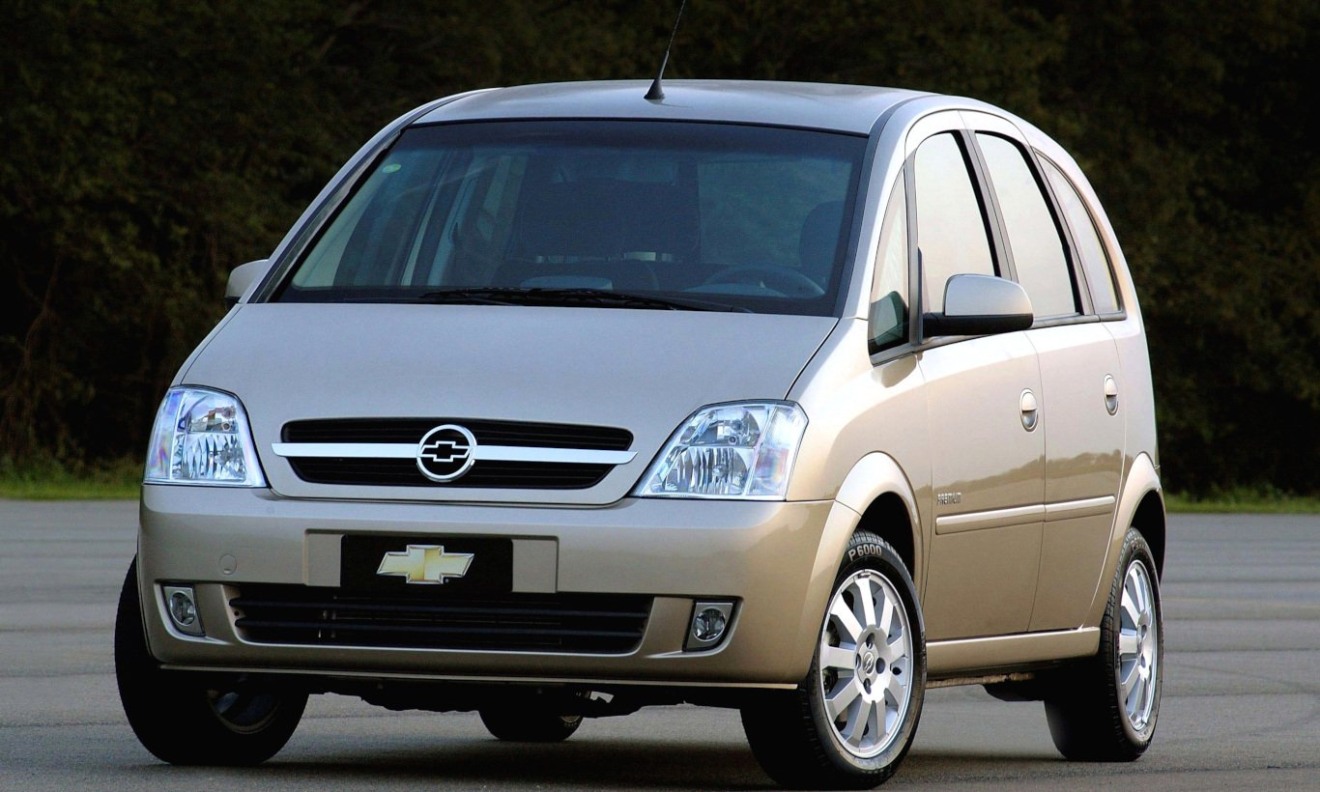 Foto de lançamento do Chevrolet Meriva