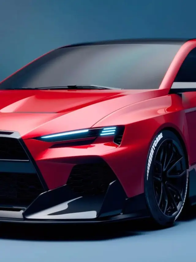 Arte do Mitsubishi Lancer Evolution 11 [reprodução]