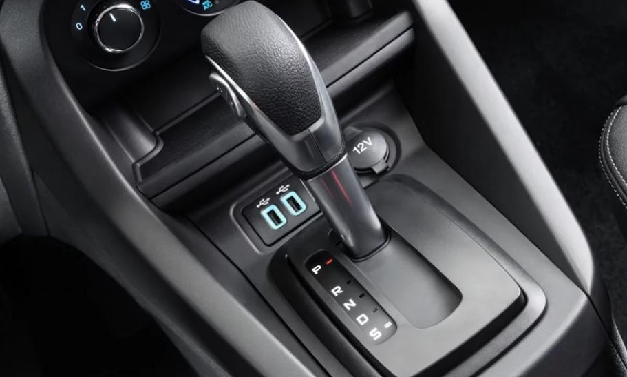 Imagem mostra câmbio automático