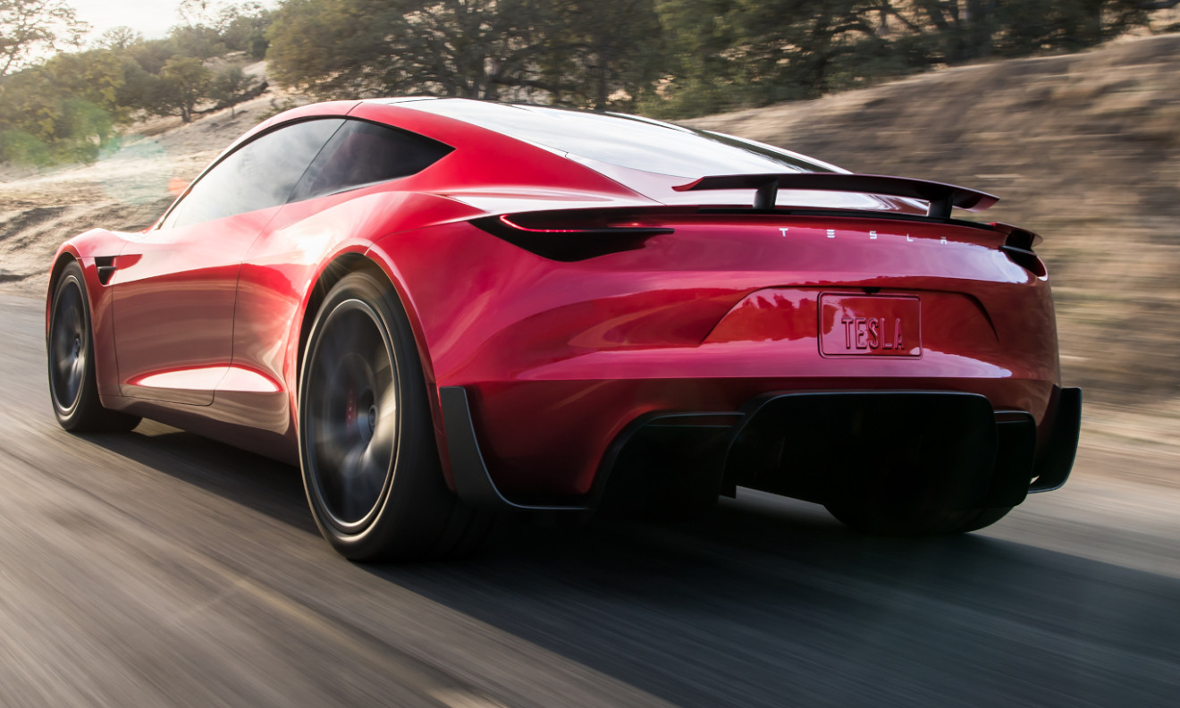 Tesla Roadster [divulgação]