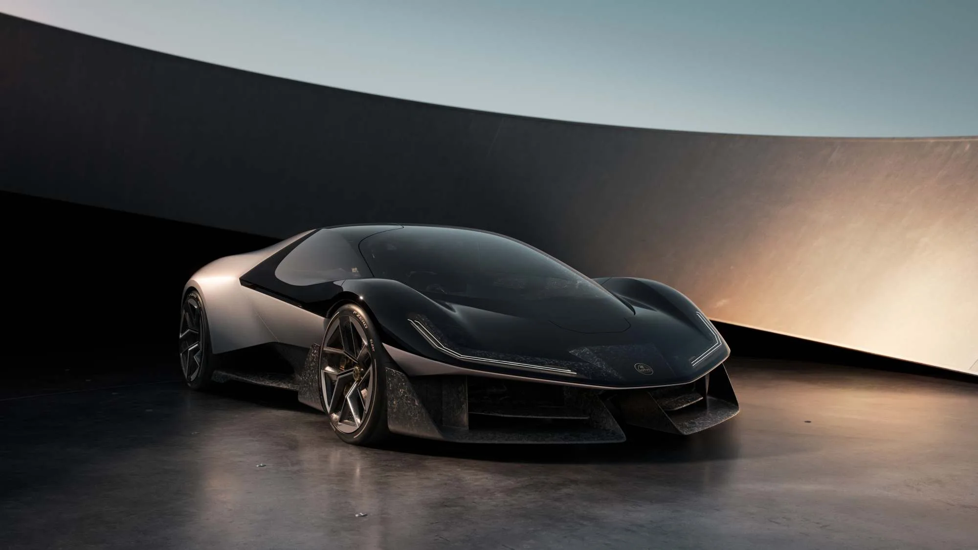 Lotus Theory 1 é um hipercarro elétrico com um toque nostálgico