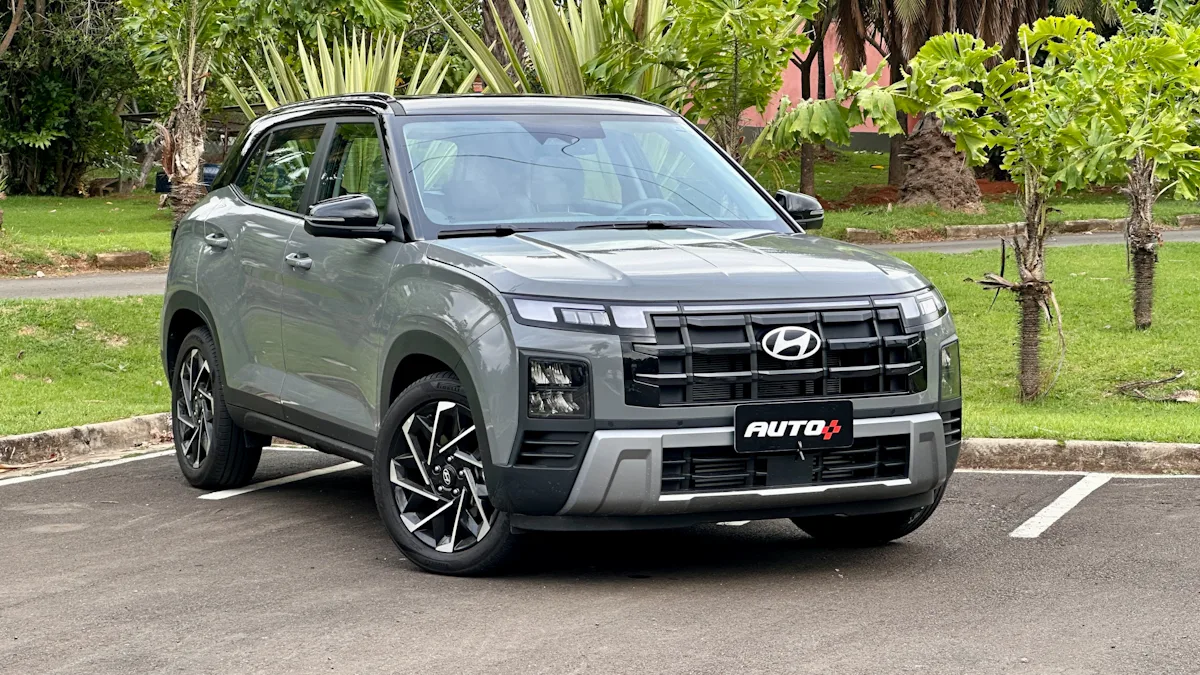 Hyundai Creta Ultimate cinza de frente - Curiosidades carros