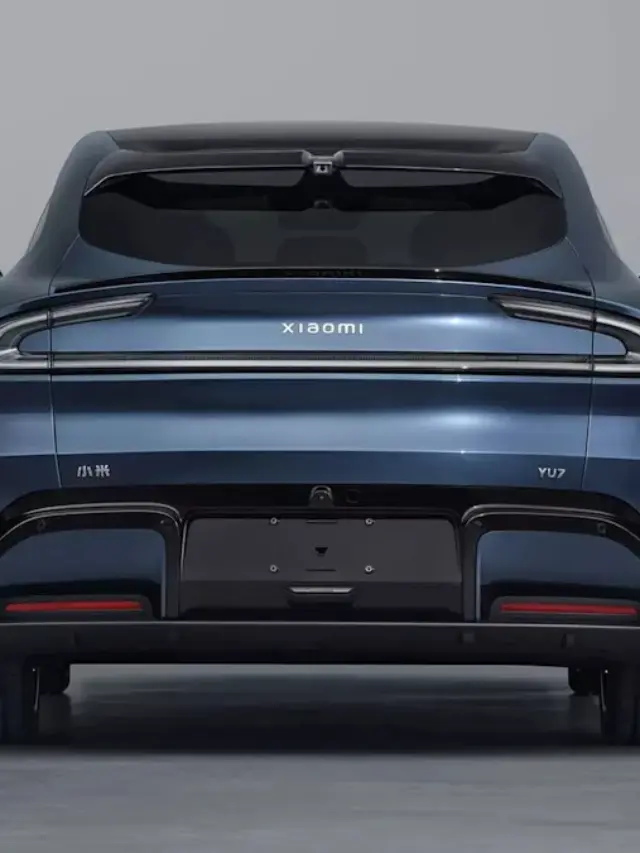 Imagem mostra traseira do Xiaomi YU7