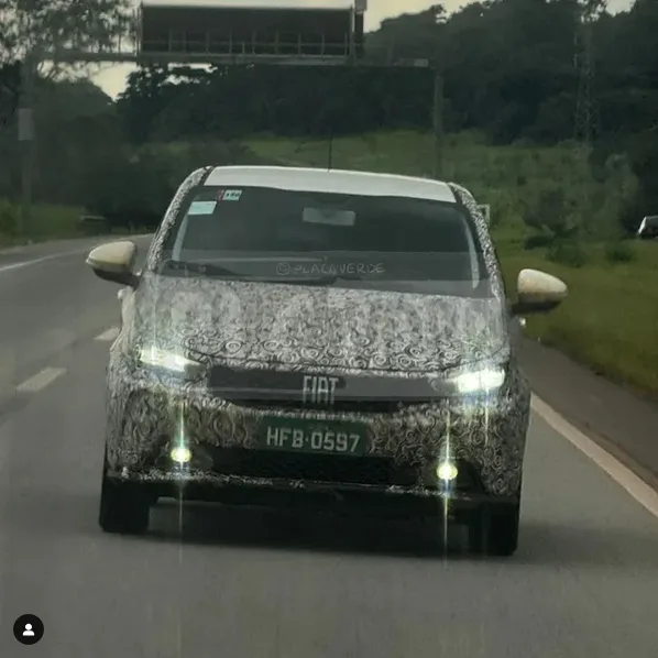 Novo Fiat Argo receberá os faróis de LED - Lançamentos da Fiat para 2025