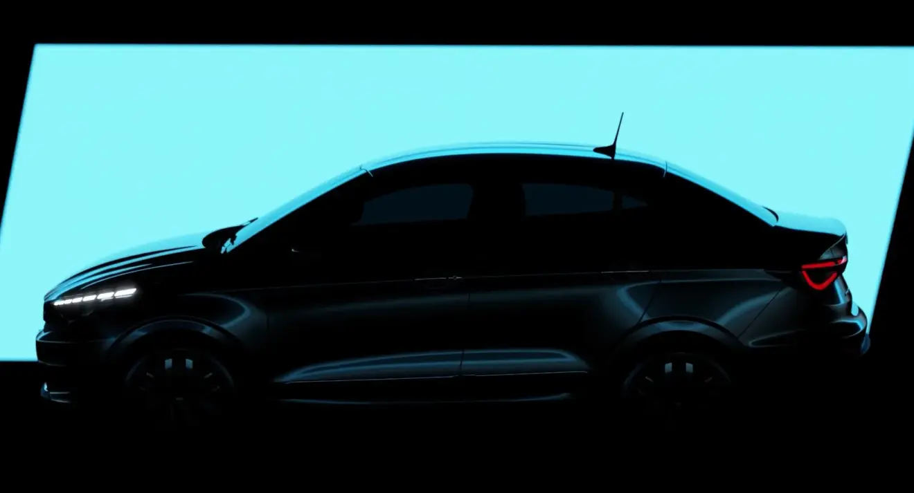 Teaser do novo Fiat Cronos