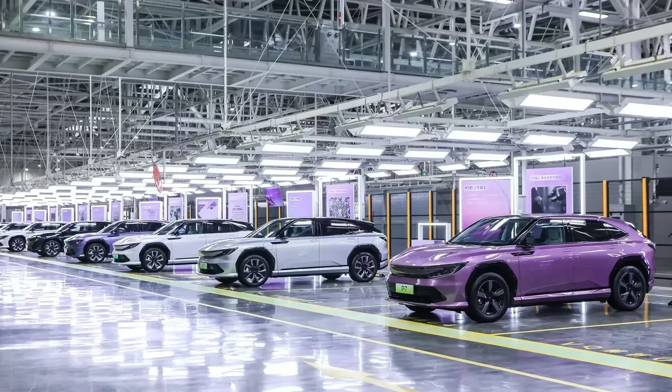 SUVs Honda Ye - Honda investe em robôs em fábrica de carros elétricos na China