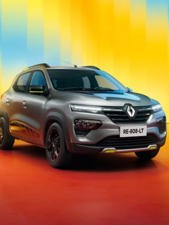 Renault Kwid 2026 parado de frente - Carros mais econômicos em 2025