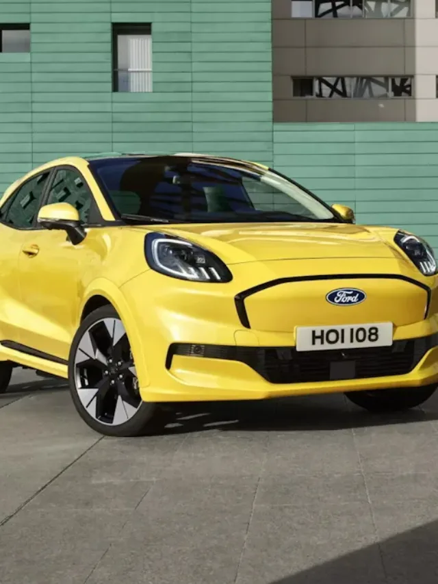 Puma Gen-E é novo carro elétrico da Ford