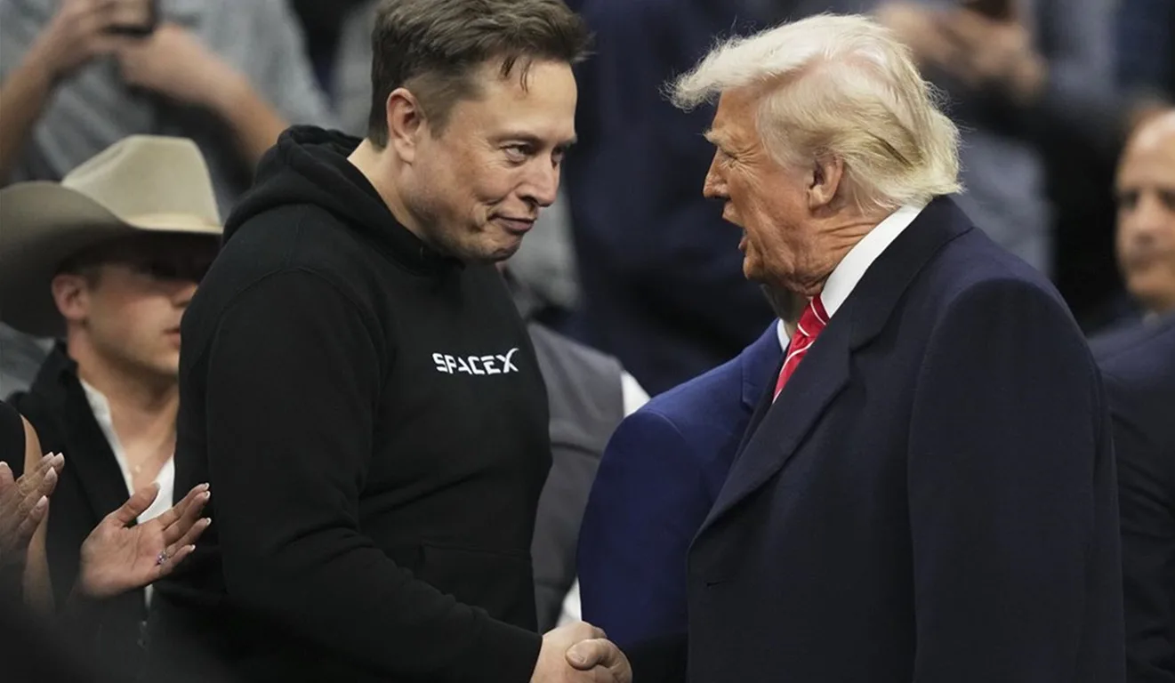 Imagem mostra Trump e Elon Musk - Tesla cria sala de pânico para funcionários