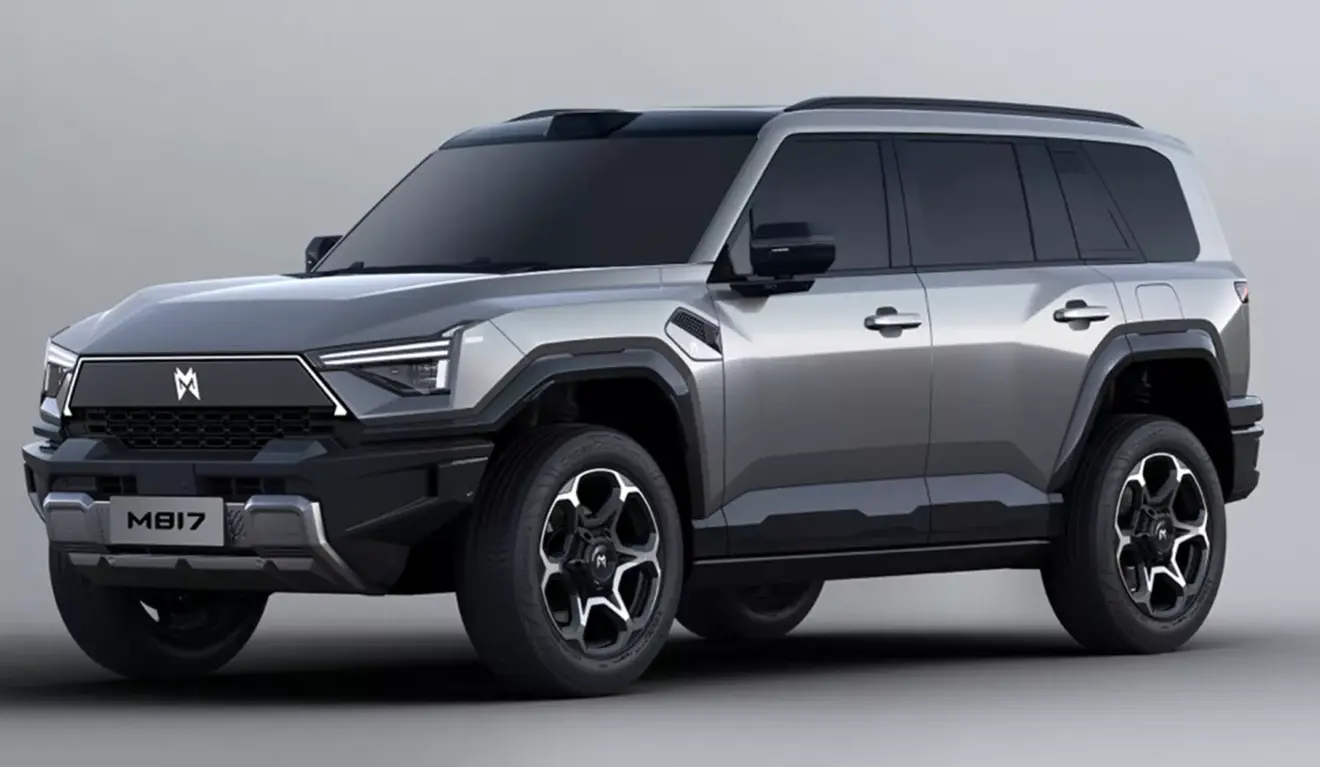 Imagem mostra novo SUV off-road Dongfeng Warrior M817