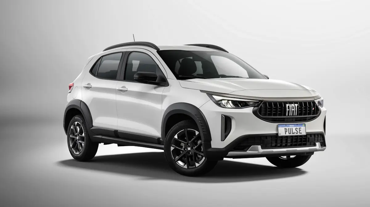 frente do Fiat Pulse Audace 2026 branco