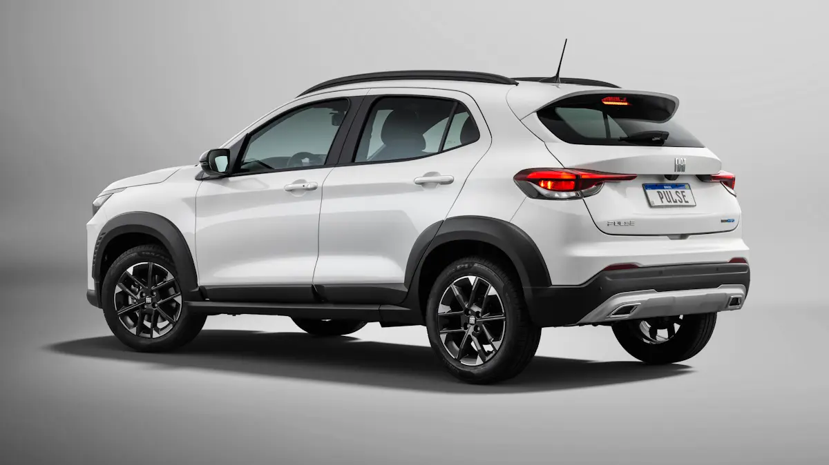 traseira do Fiat Pulse Audace 2026 branco