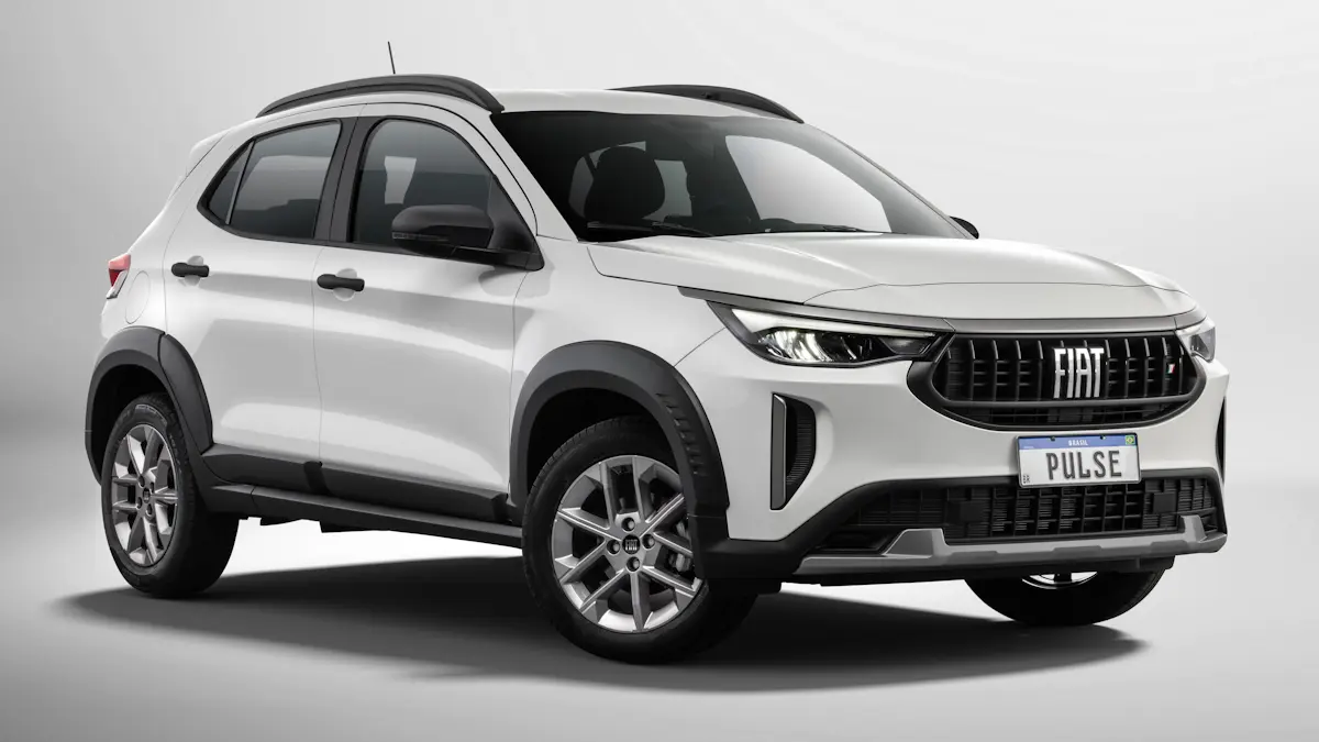 Fiat Pulse Drive 2026 branco parado de frente