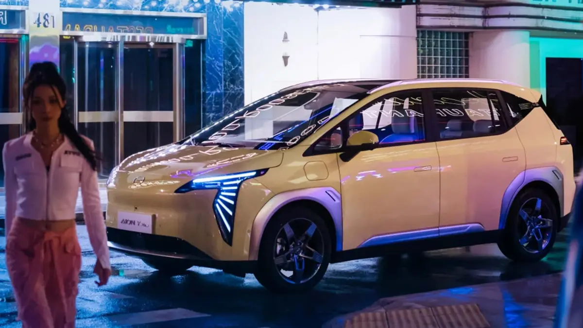 Imagem mostra GAC Aion Y