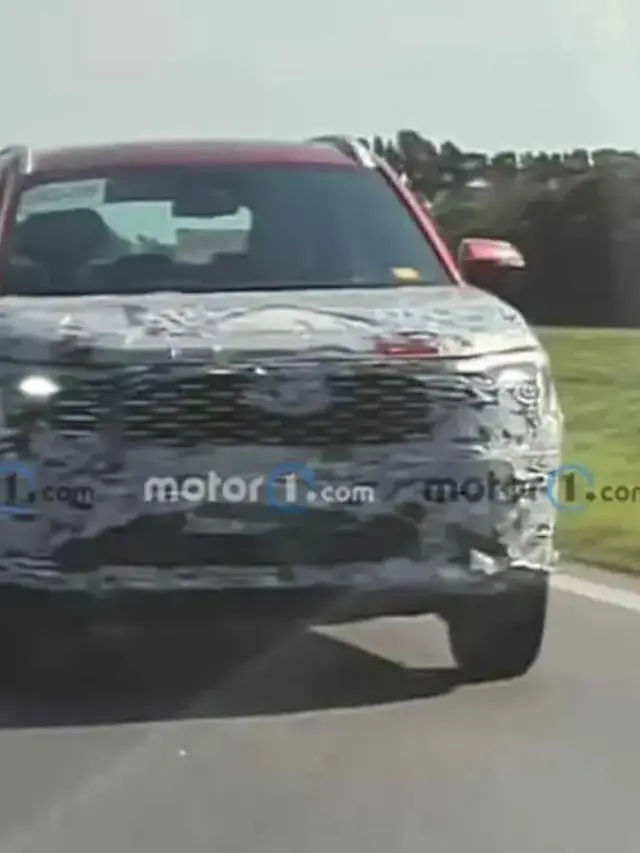 Imagem mostra novo Ford Territory 2026 camuflado de frente