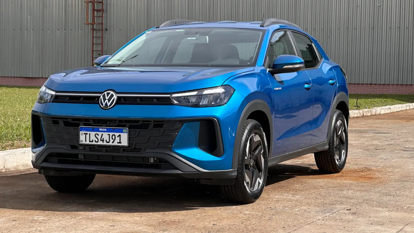 Volkswagen Tera Comfort azul de frente