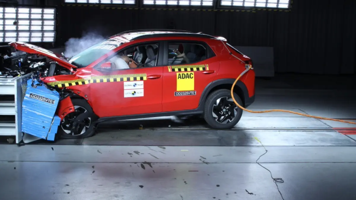 Volkswagen Tera no teste de colisão do Latin NCAP