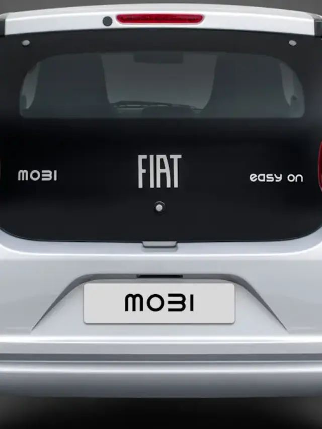 Fiat Mobi prata de traseira limpador delete