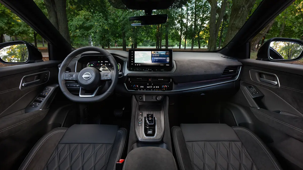 interior do nissan qashqai e-power