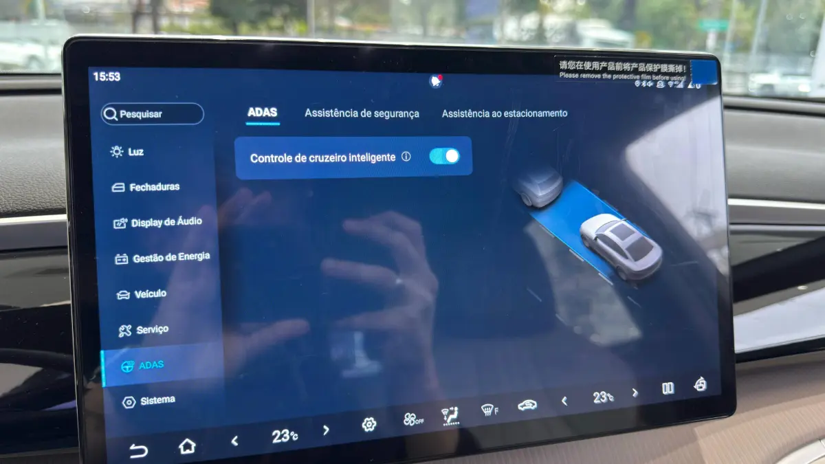 Pacote ADAS do BYD Song Pro na linha 2026