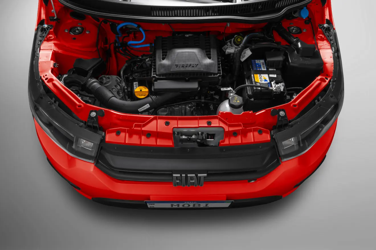 Motor do Fiat Mobi Trekking 2026