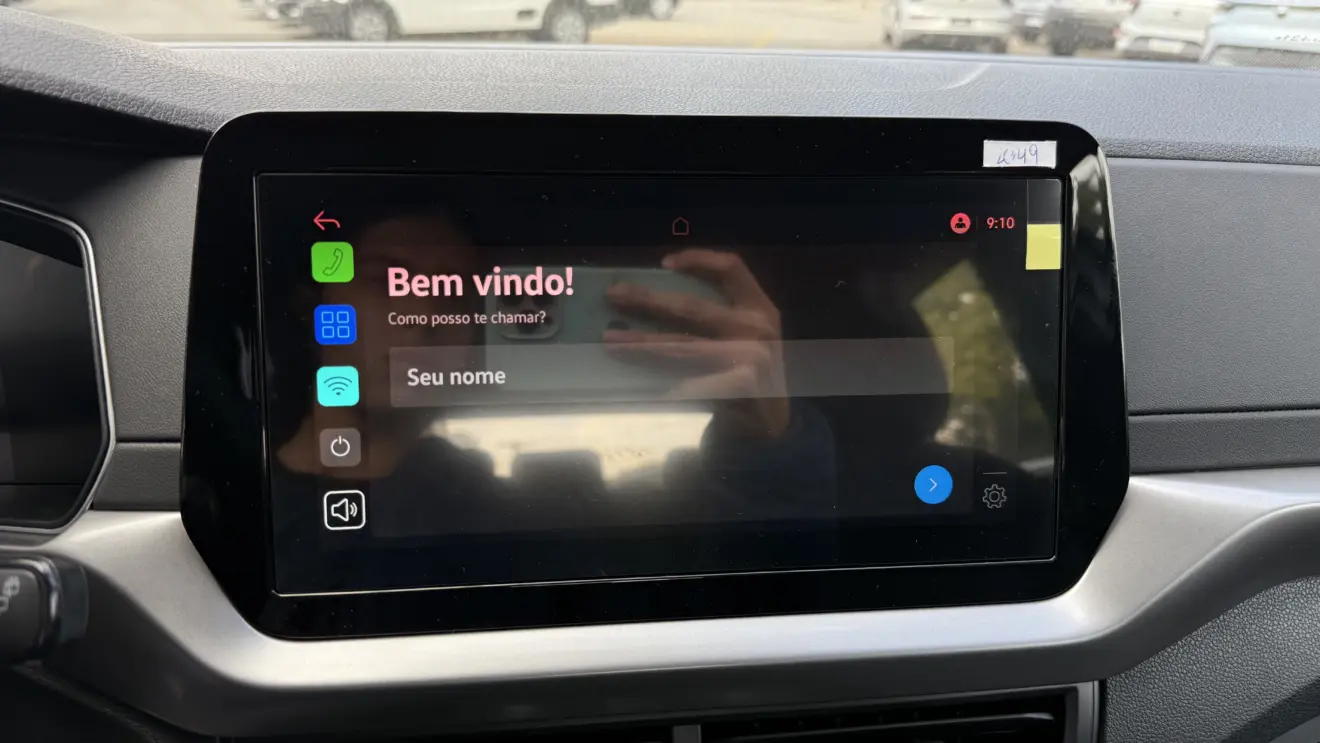 Central multimídia VW T-Cross Sense