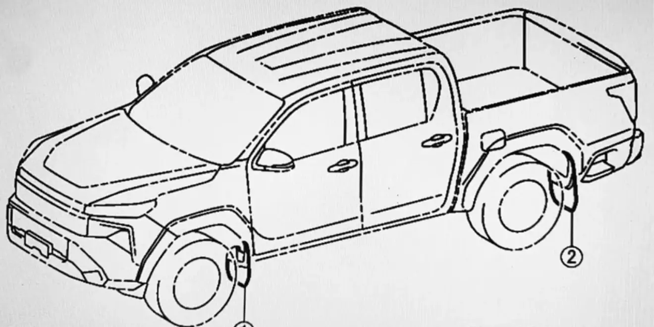 Toyota Hilux 2026 patente