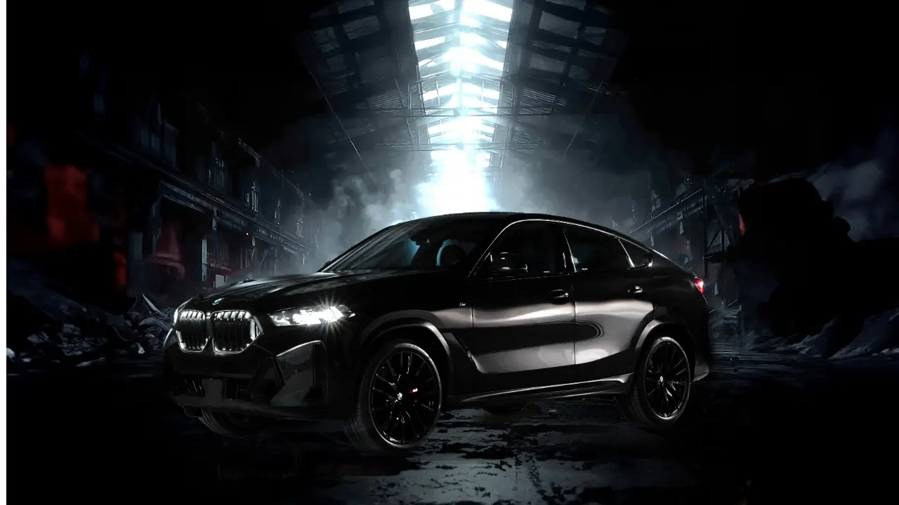 BMW X6 Dark Edition parte dianteira