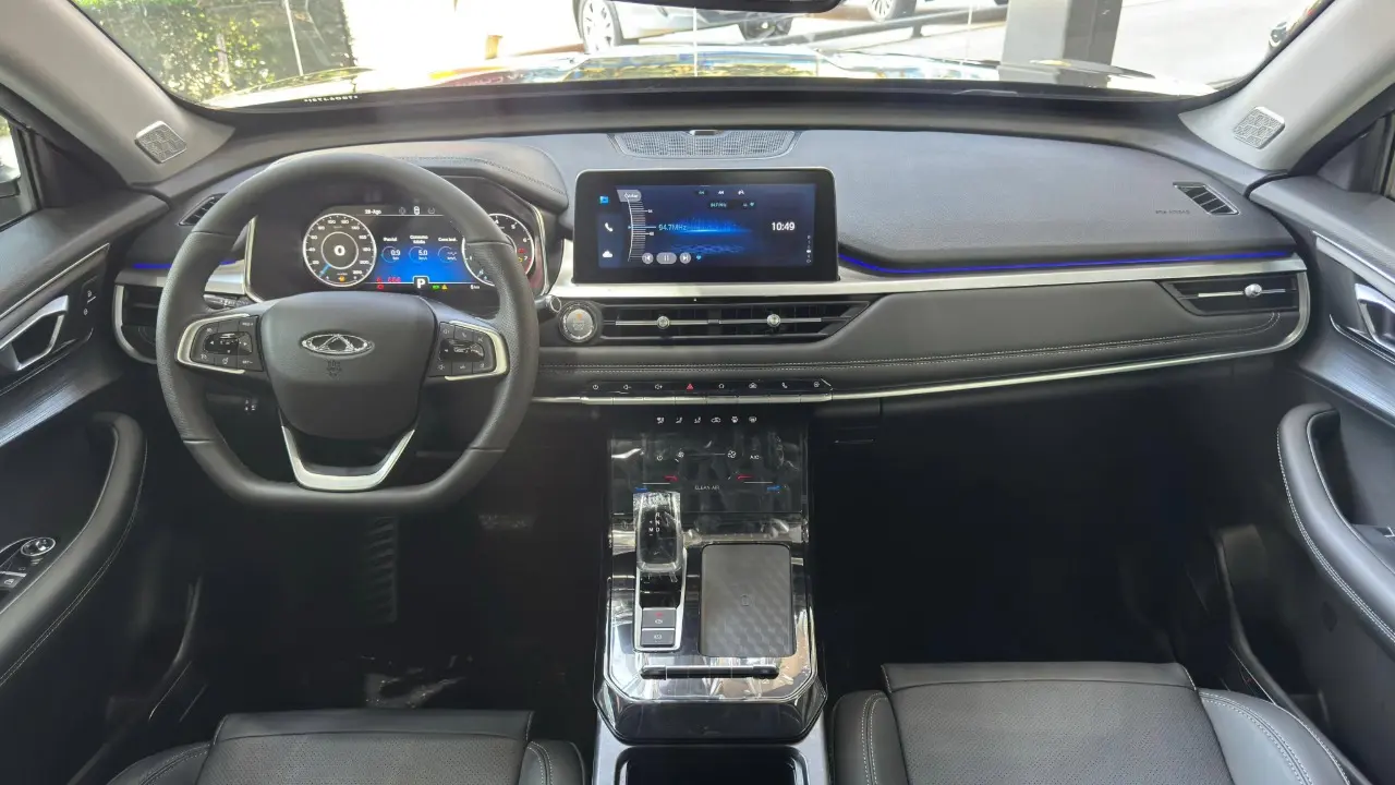 Interior do Caoa Chery Tiggo 7x Sport