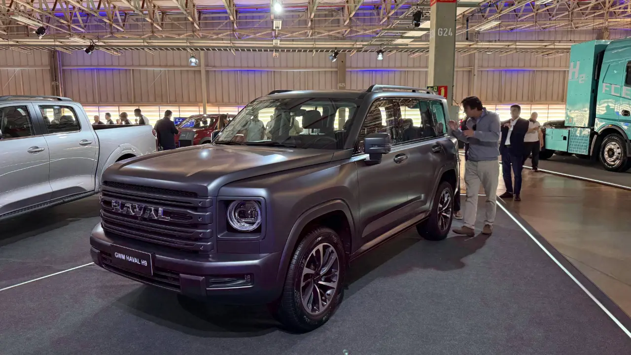 GWM Haval H9 de frente