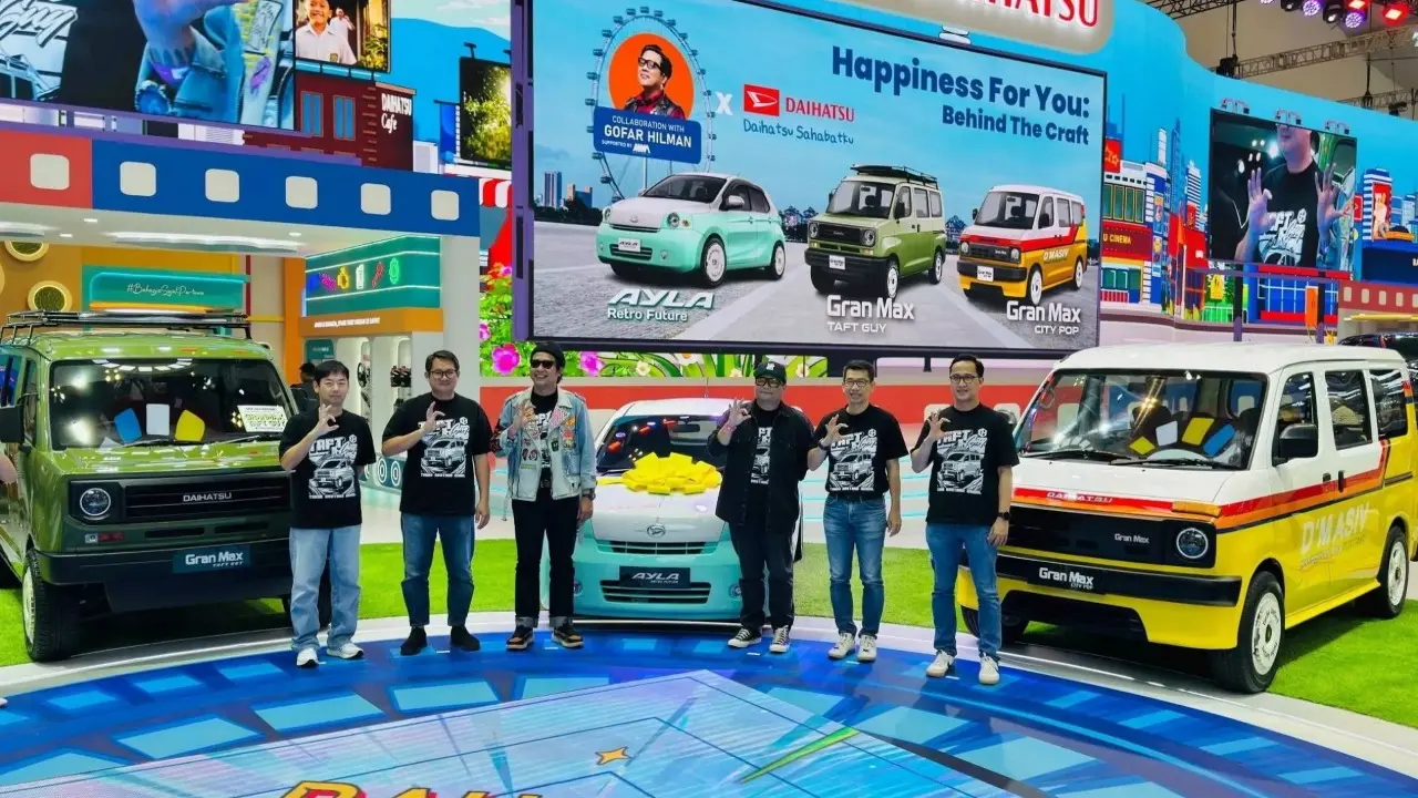 Salão do Automóvel da Indonésia, stand da Daihatsu