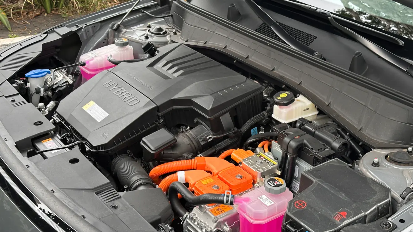 Motor 1.6 de quatro cilindros naturalmente aspirado do Hyundai Kona