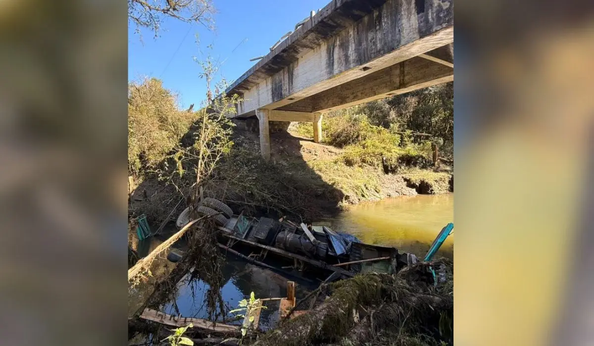 Acidente com caminhão